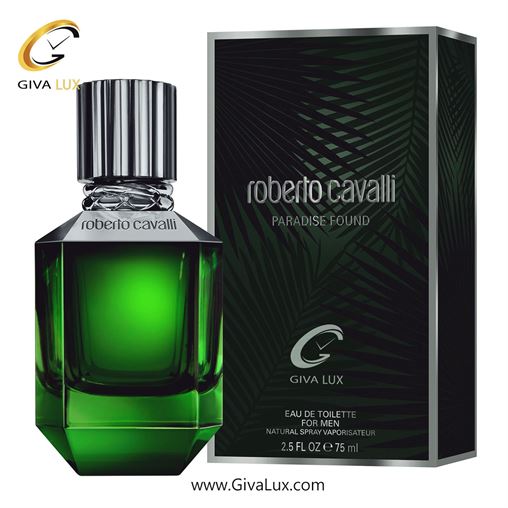  ادو تویلت مردانه اورجینال مدل Roberto Cavalli Paradise Found For Men | روبرتو کاوالی پرادایس فاوند فور من (پارادایس فاوند مردانه) حجم   75 میل